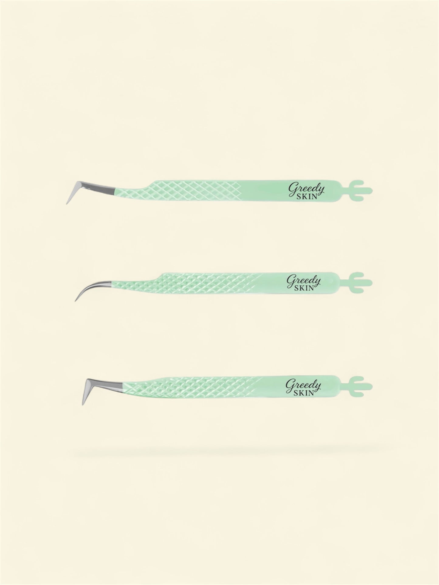 🌵 Lot De 3 Pinces Micro-Grip - Trio Signature
